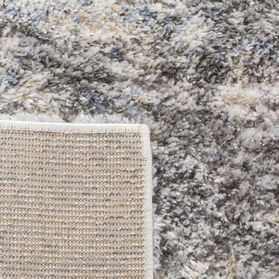 Rabia Gray/Cream Area Rug Wrought Studio Rug - Image 3
