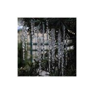 25 pcs icicles Ornament Set ToBeIT Christmas Decoration Acrylic Clear icicles Set