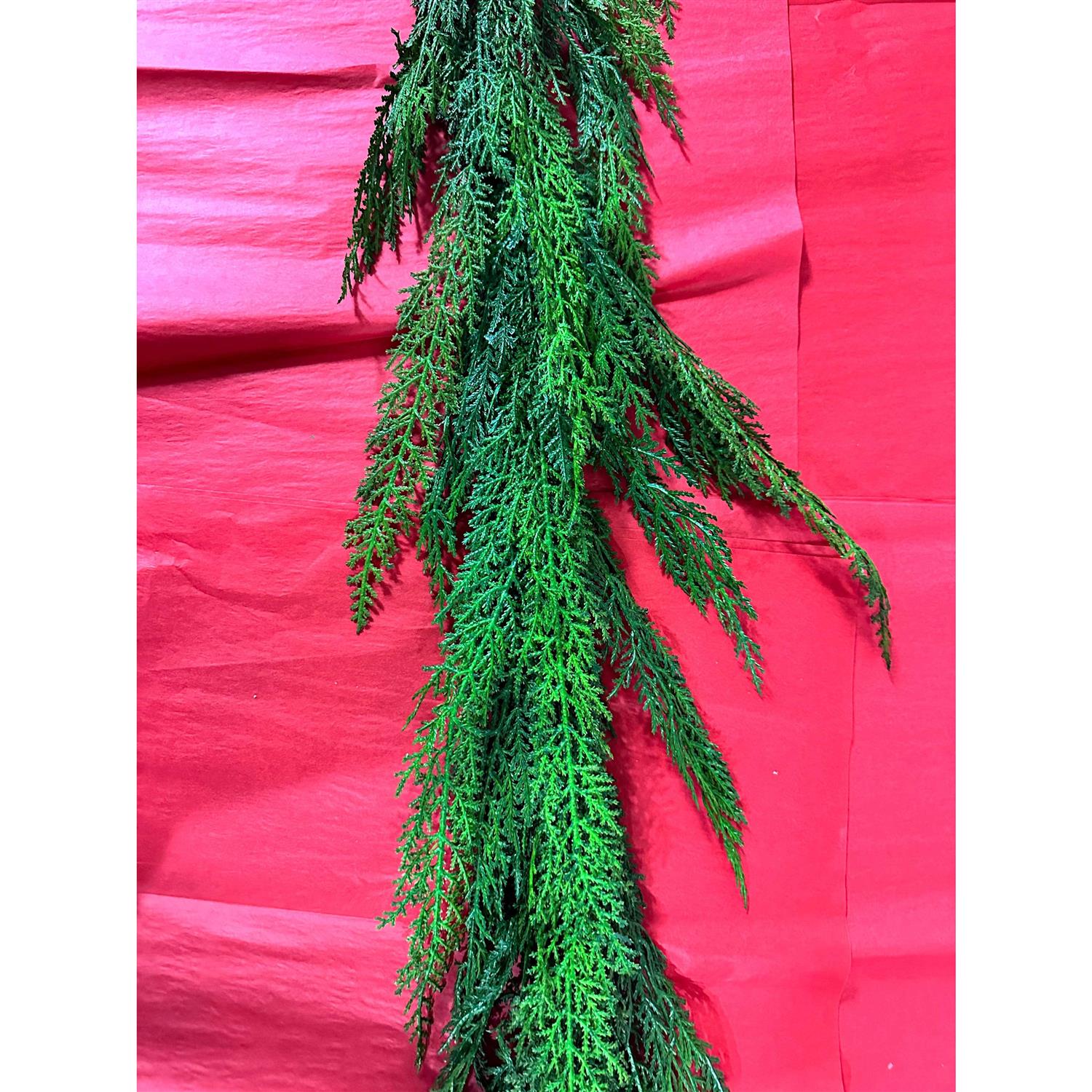 Regency International 48 Real Touch Lebanon Cedar Full Garland - Image 3