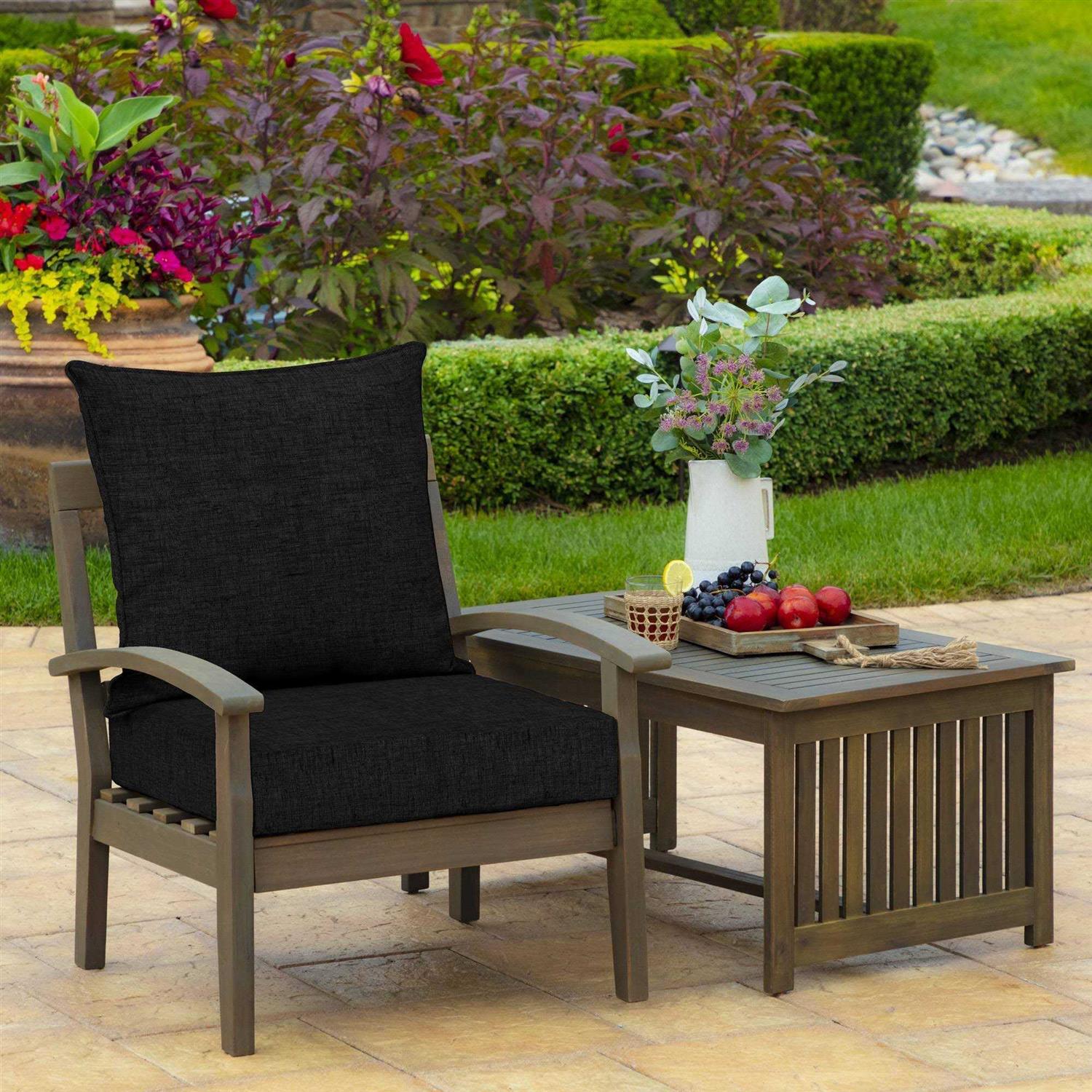 Arden Selections Texture Outdoor Deep Seat Cushion Set - Image 5
