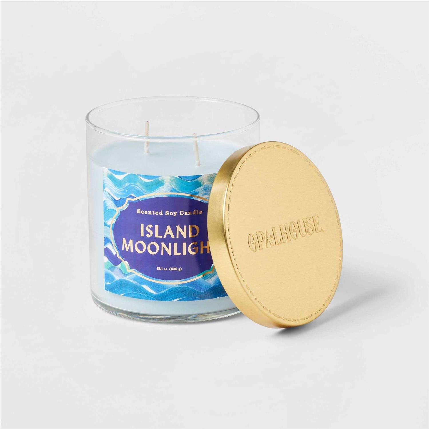 Opalhouse 2-Wick Glass Lidded Jar Candle - Image 2