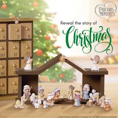 Precious Moments Nativity Advent Calendar - Image 5