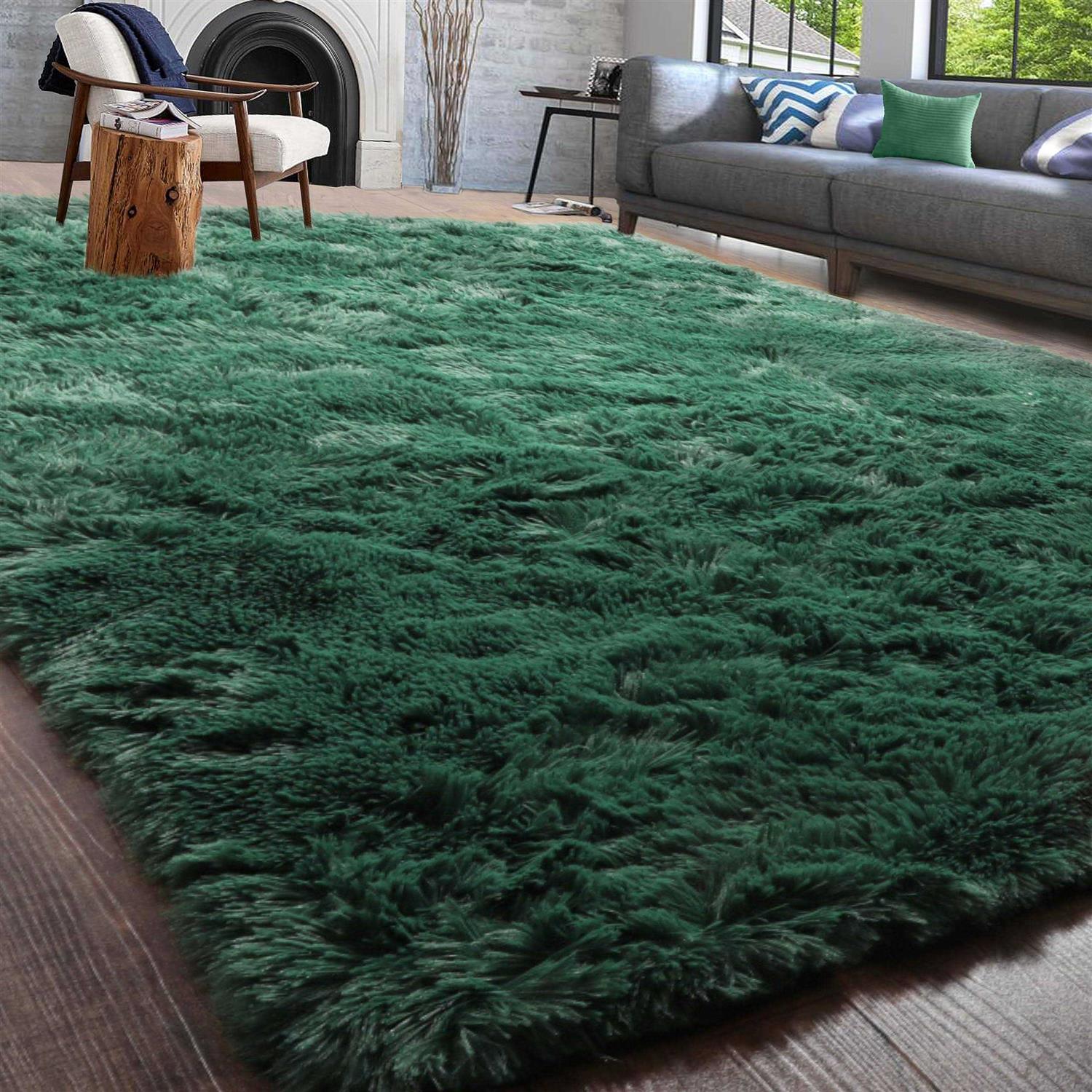 Pagisofe Fluffy Shag Area Rugs for Bedroom Soft Fuzzy Shaggy Rugs for Living Room Carpet Nursery Girls Dorm Room Rug