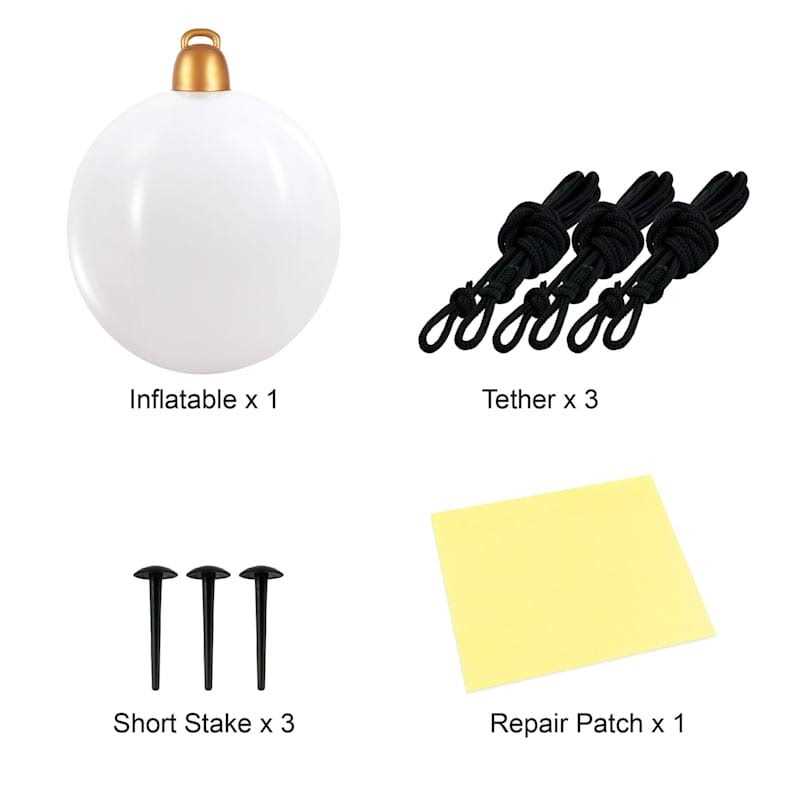 At Home 5 x 10 x 5 Pre-Lit Blow-Up Ornament - Image 2