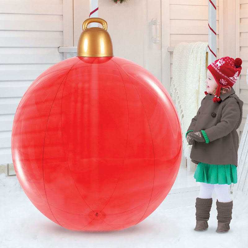 At Home 5 x 10 x 5 Pre-Lit Blow-Up Ornament - Image 3