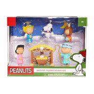 Peanuts Christmas Nativity Deluxe Figure Set