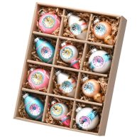 12ct National Tree Company 12-Piece Christmas Tree Mini Ornaments Set