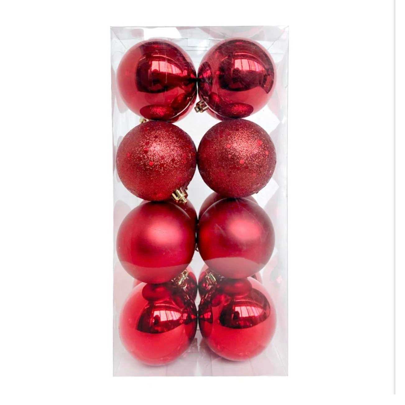 At Home 16-Count Mix Shatterproof Ornaments