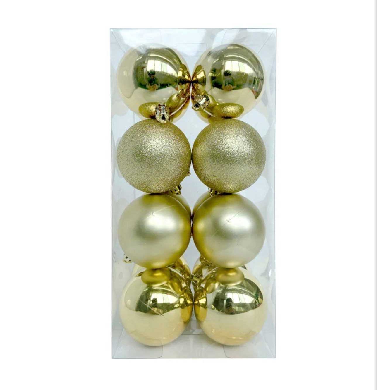 At Home 16-Count Mix Shatterproof Ornaments