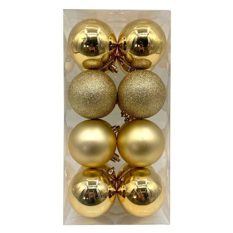 At Home 16-Count Mix Shatterproof Ornaments - Image 2