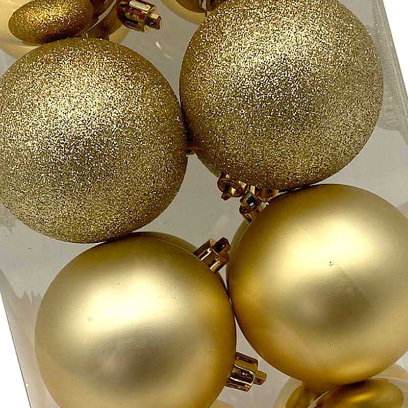 At Home 16-Count Mix Shatterproof Ornaments - Image 3