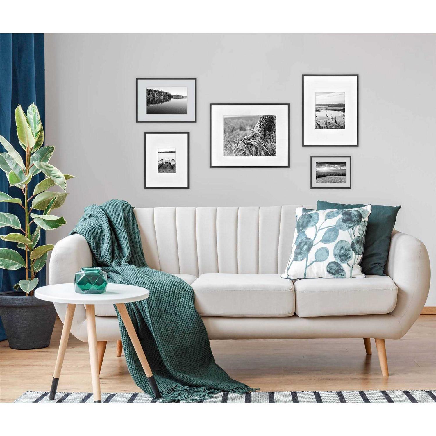 Project 62 11 x 15 Float Thin Metal Gallery Frame Black - Image 5