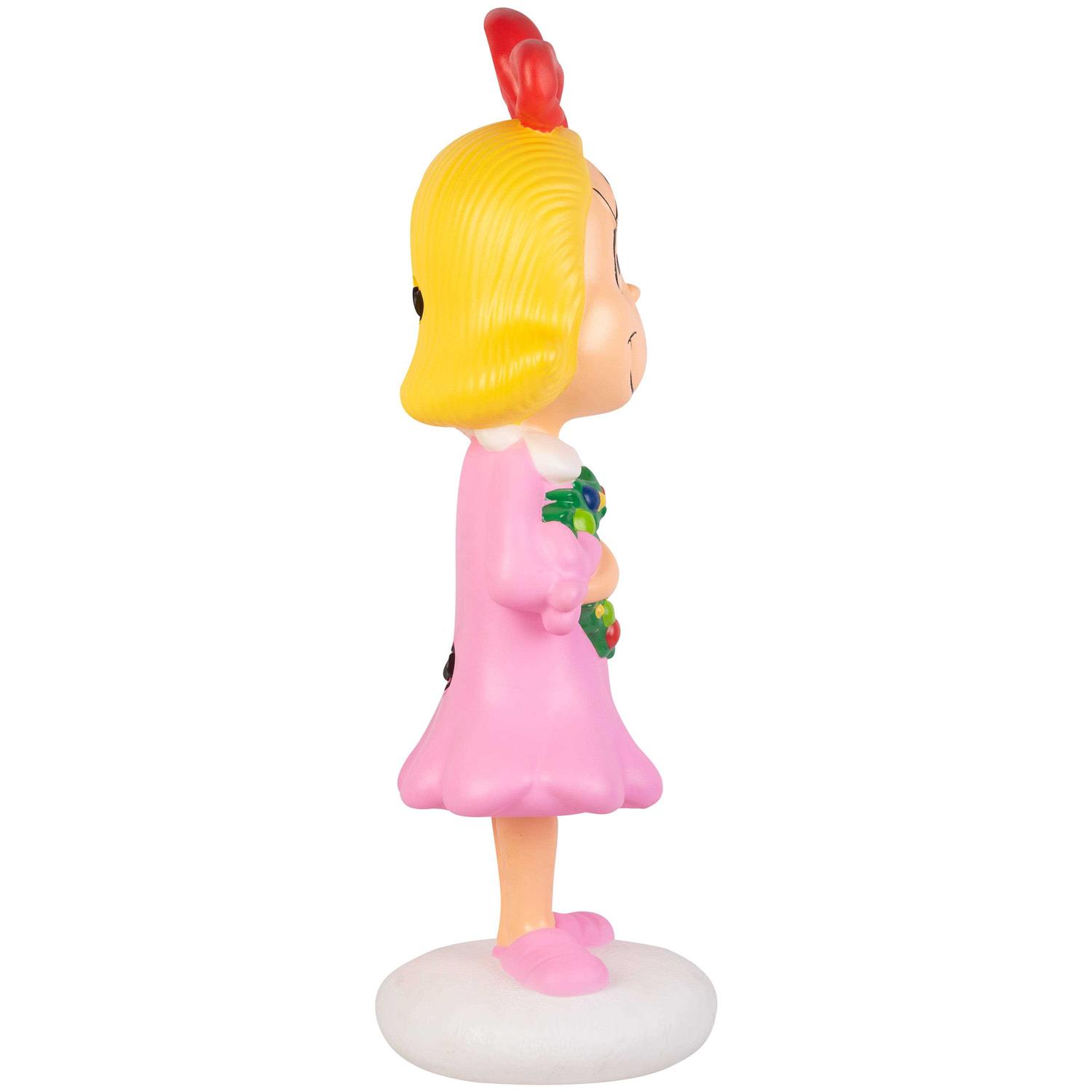 36 inch LED Lighted the Grinch Cindy Lou Who Blow Mold Green Christmas Dcor Dr Seuss - Image 4