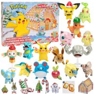 Pokémon 2023 Holiday Advent Calendar for Kids Boys & Girls 24 Piece Gift Playset