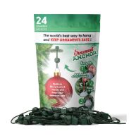 Ornament ANCHOR Ornament Hooks for Hanging Christmas Decorations No-Slip Hanging Hooks for Xmas