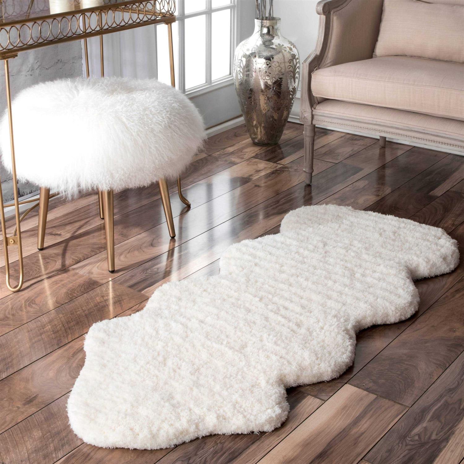 nuLOOM Sheepskin Pelt Shag Rug - Image 3