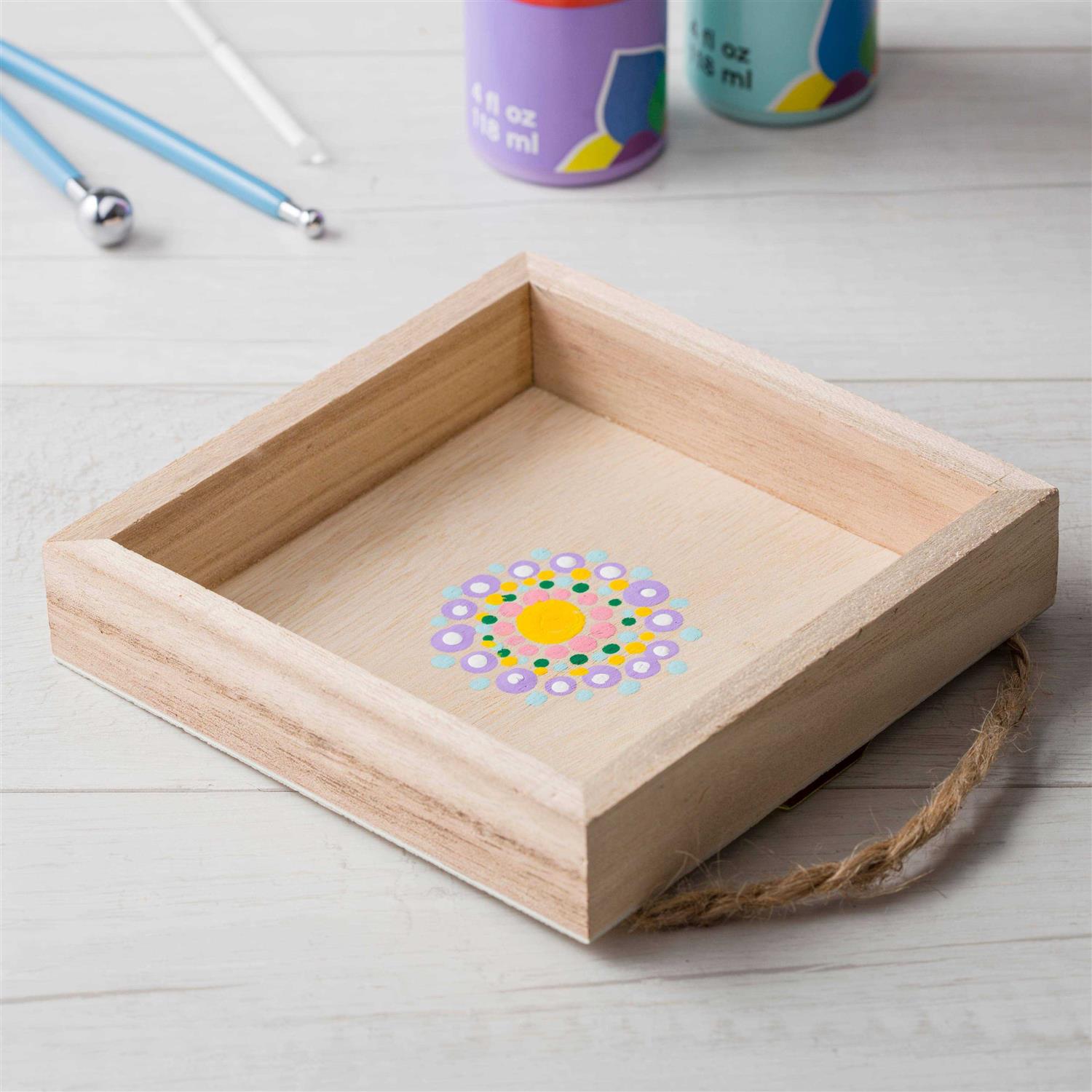 ArtMinds 5 x 5 Wooden Square Shadow Box - Image 3