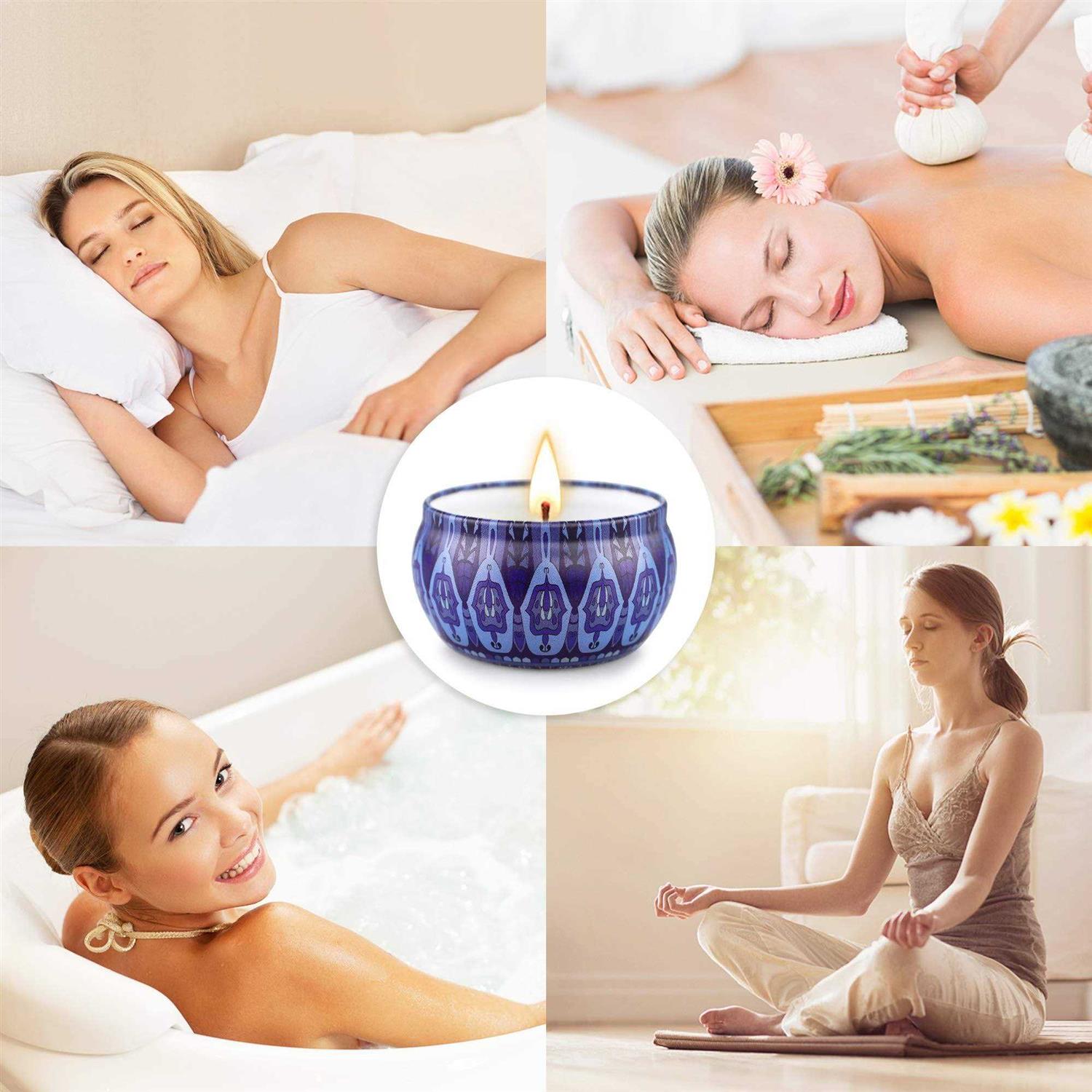 12 Pack Scented Candles Gifts Set for Women 2.5 oz Soy Wax Aromatherapy Candles for Home Decoration - Image 2