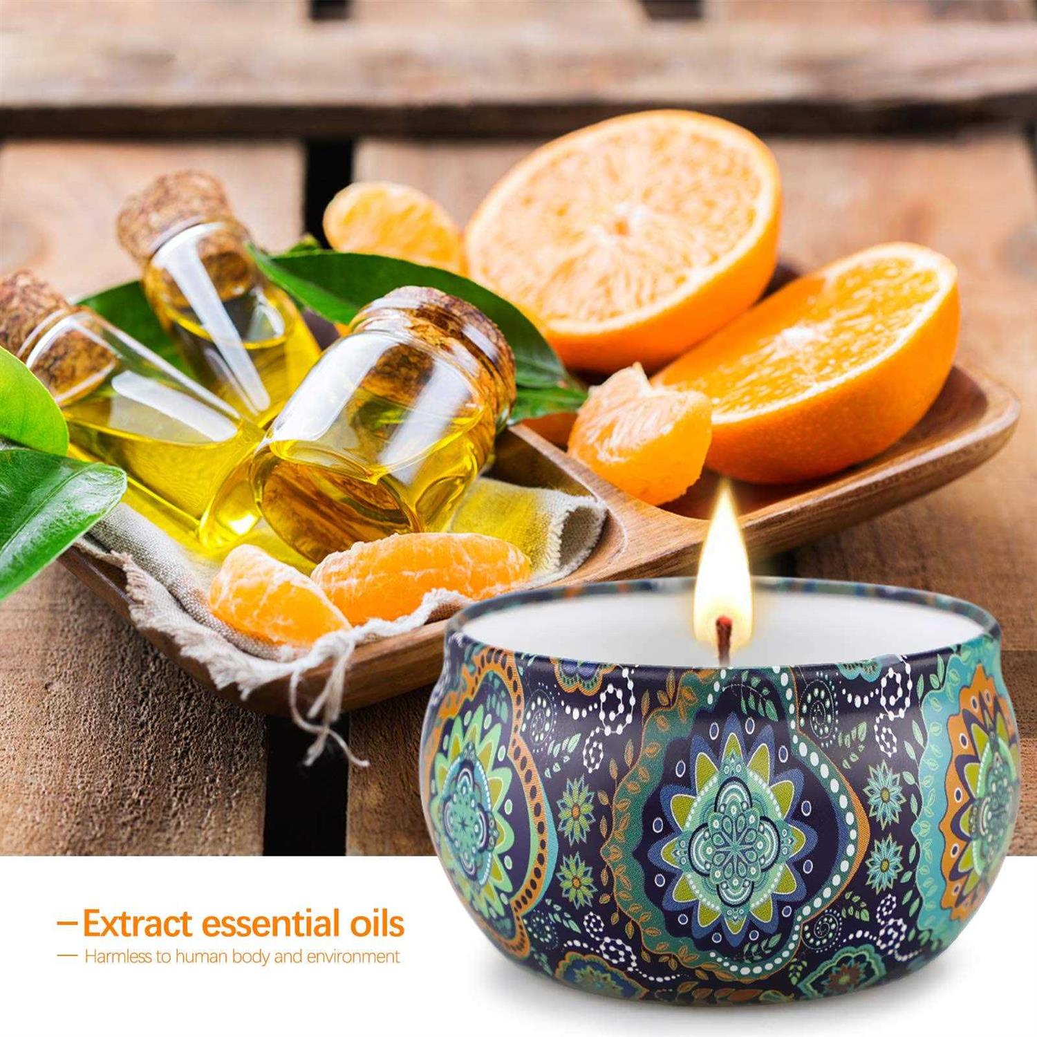 12 Pack Scented Candles Gifts Set for Women 2.5 oz Soy Wax Aromatherapy Candles for Home Decoration - Image 4