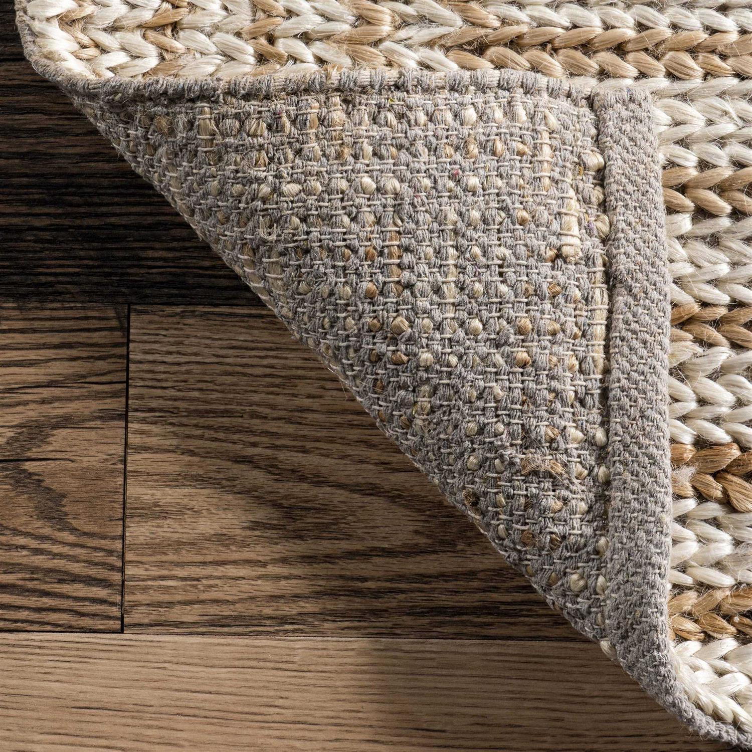 nuLOOM Lauren Liess Grassland Handwoven Jute Area Rug - Image 2
