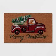 1’6×2’6 Truck Coir Doormat Red