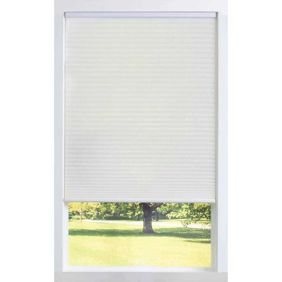 Perfect Lift Window Treatment Cut-to-Width White Cordless Blackout Cellular Shade
