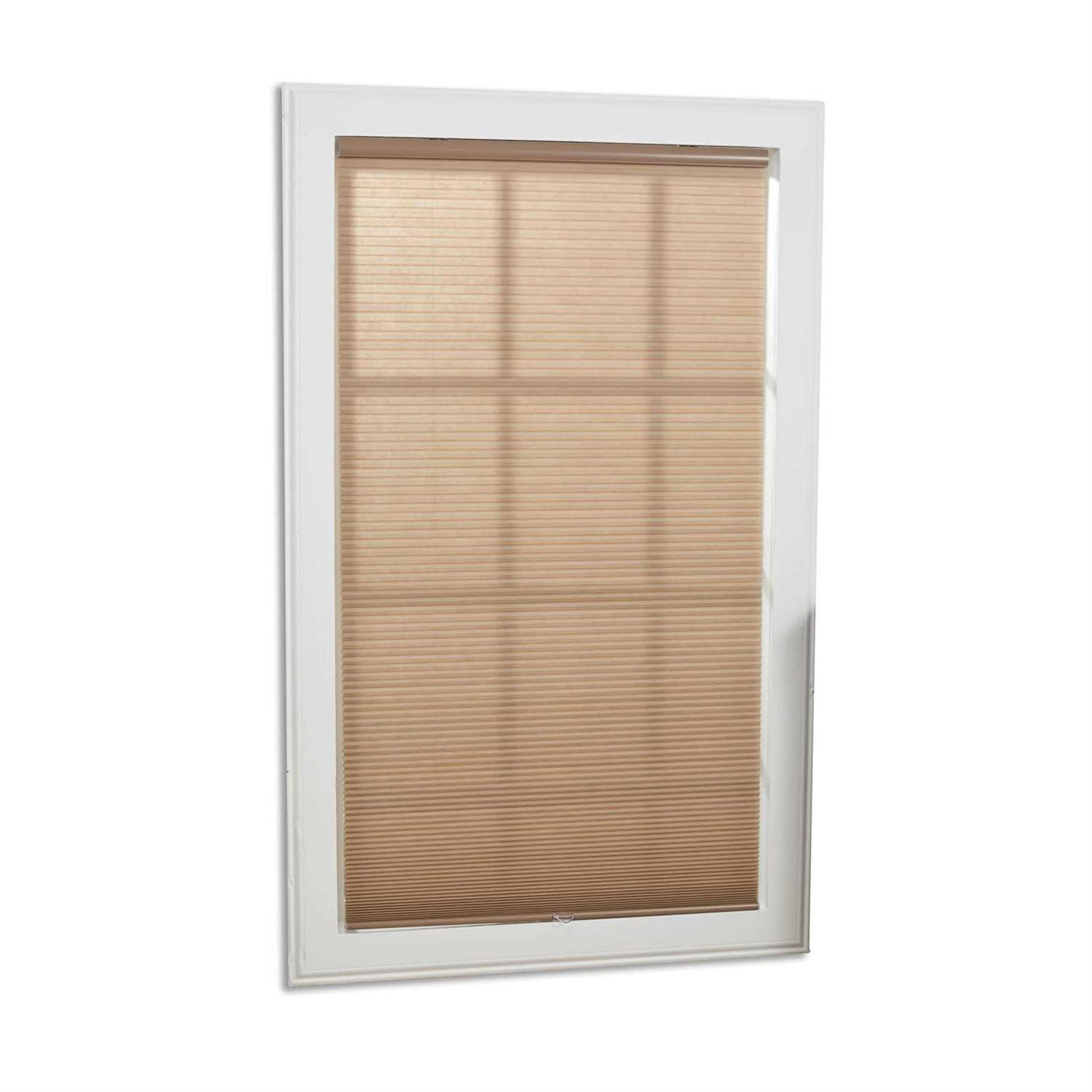 Perfect Lift Window Treatment Cut-to-Width White Cordless Blackout Cellular Shade