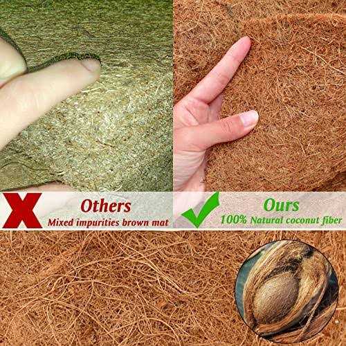 2 Pack No Slip Ice and Snow Carpet 16 × 118 inches Natural Coconut Fiber Carpet Mat Walking Safety - Image 5