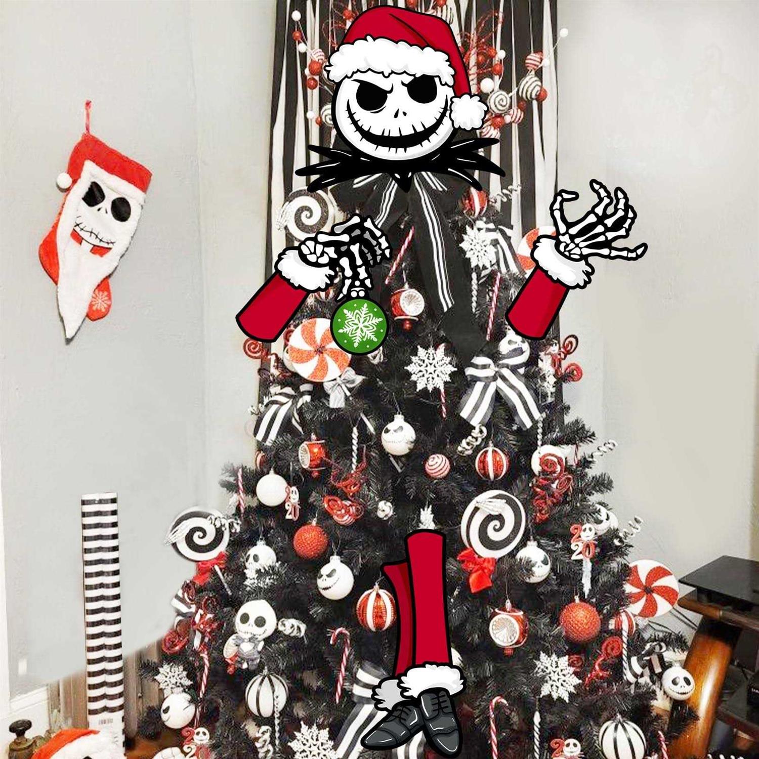 Auirre Jack Skellington Christmas Tree Topper Head Arms and Legs