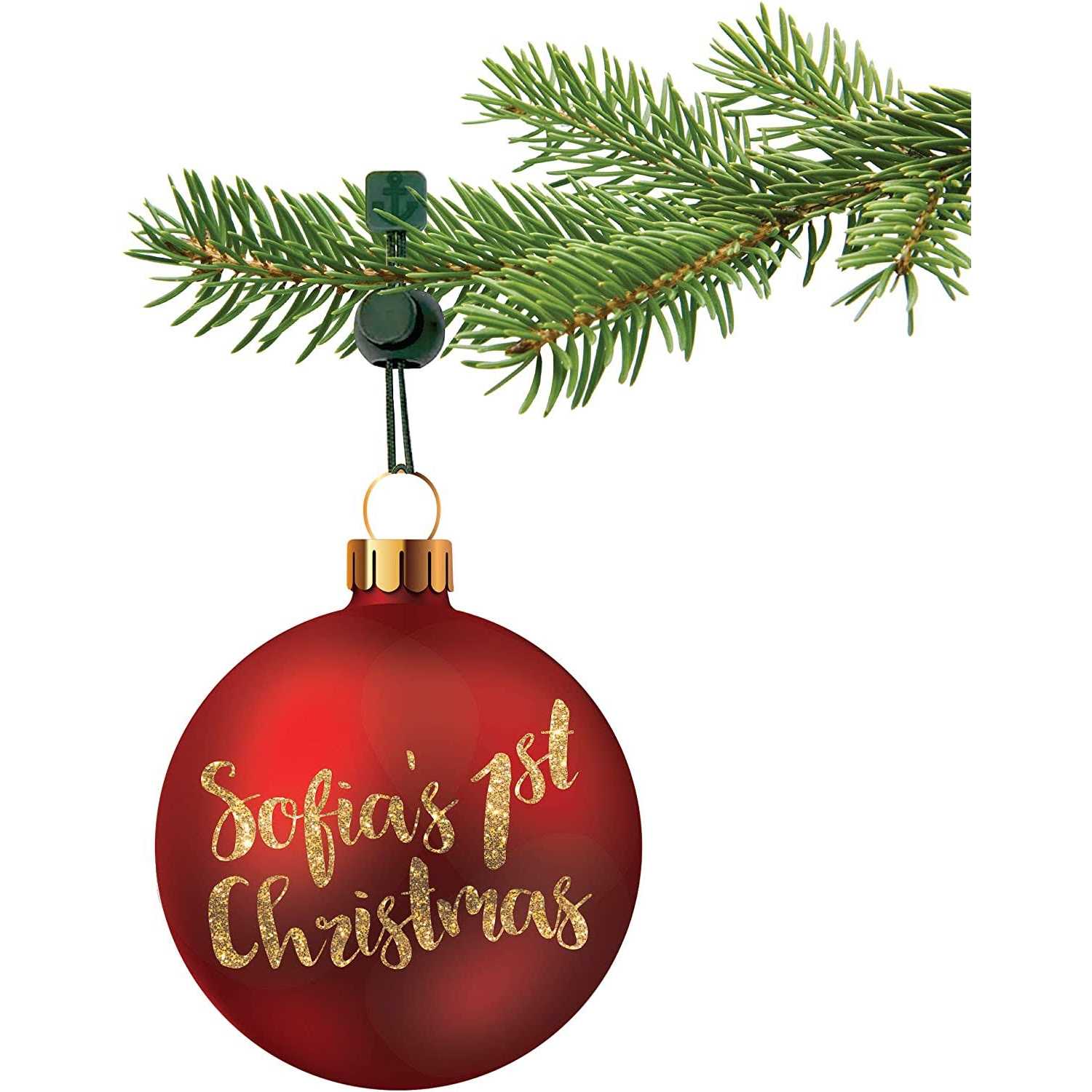 Ornament ANCHOR Ornament Hooks for Hanging Christmas Decorations No-Slip Hanging Hooks for Xmas