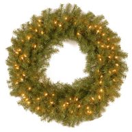 Norwood Fir Lighted PE Wreath