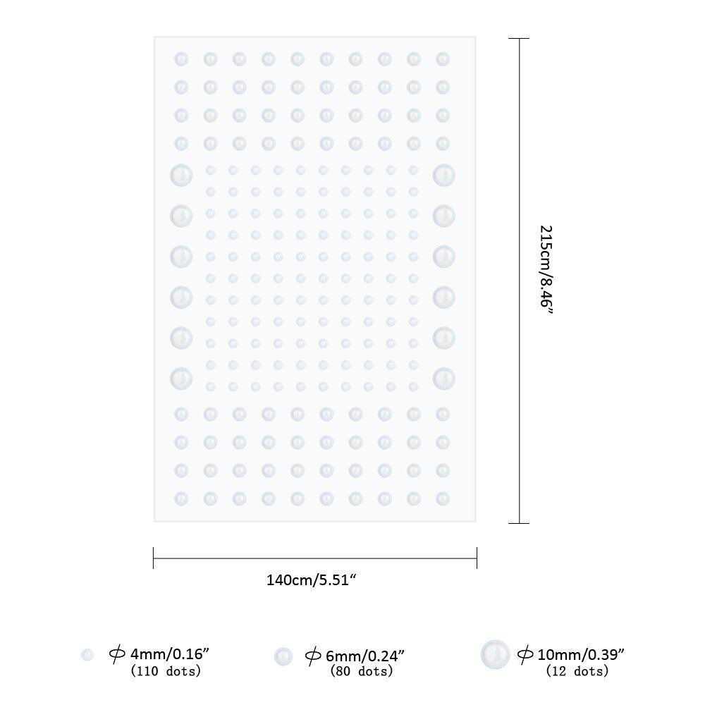 Realistic 3D Domed Glow in The Dark Stars,606 Dots for Starry Sky - Image 3