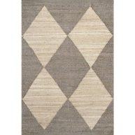 nuLOOM Pandora Diamond Jute Area Rug