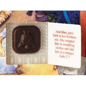 Baby in A Manger Chocolate Advent Calendar - Image 2