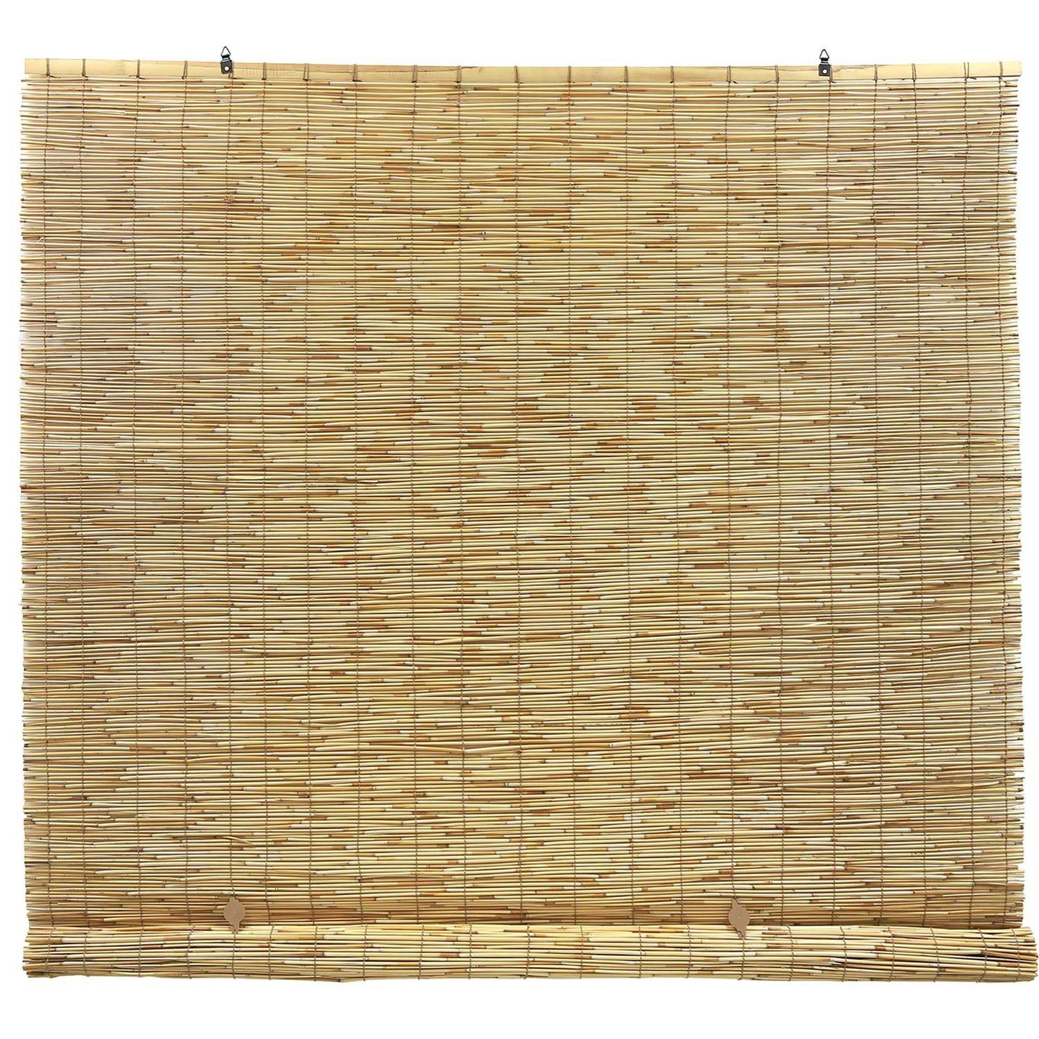 Radiance Cord Free Roll-Up Reed Shade