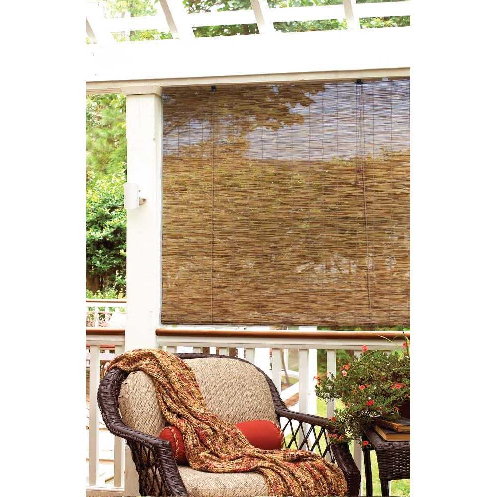 Radiance Cord Free Roll-Up Reed Shade - Image 5