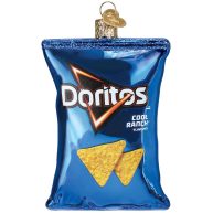 Old World Christmas Doritos Cool Ranch Chips Ornament