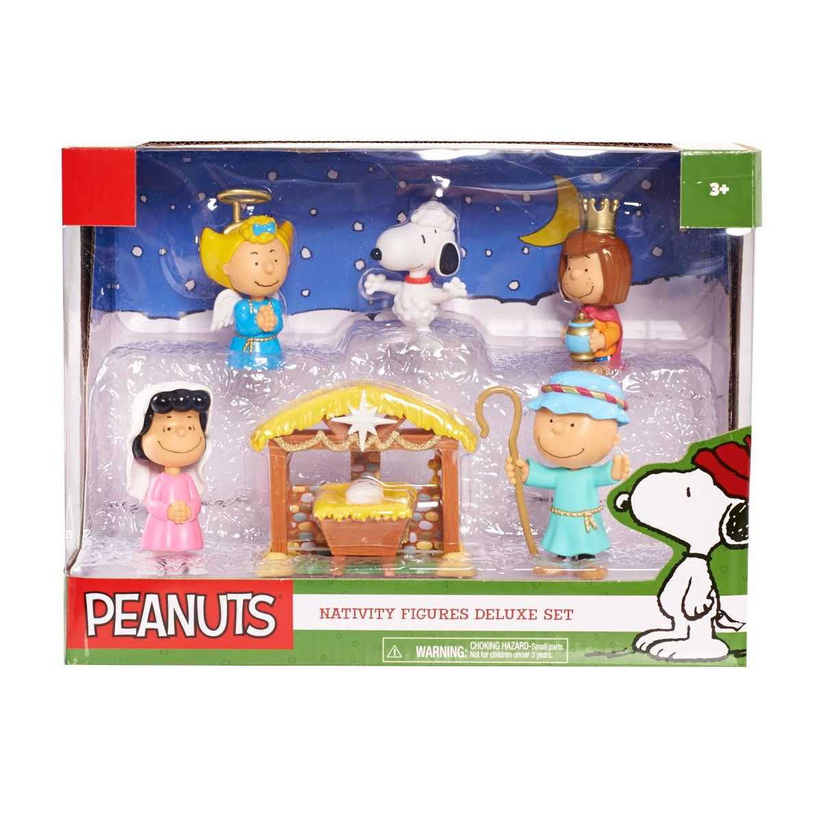 Peanuts Christmas Nativity Figure Set