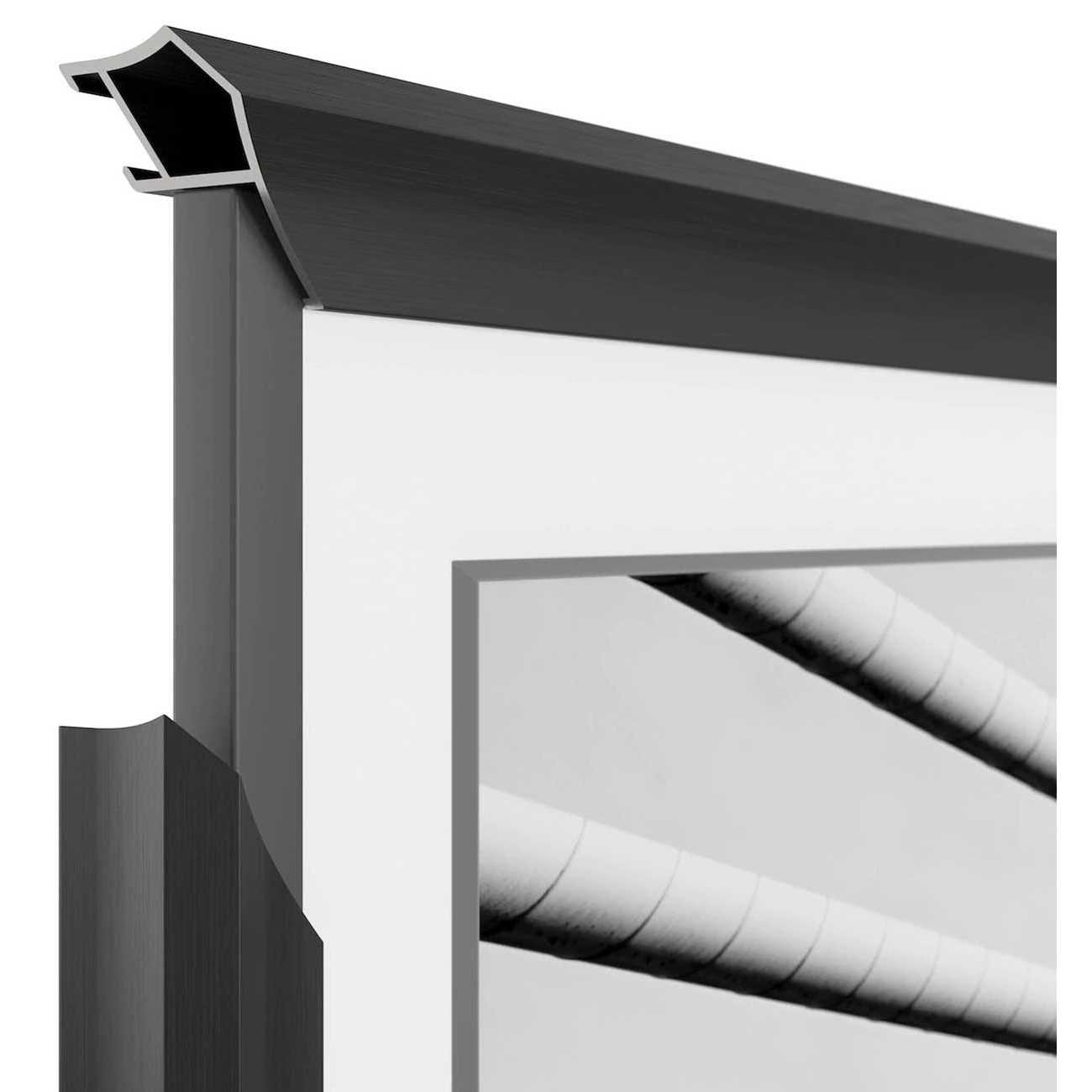 Alloy Prismatic Deco TV Frame for Samsung Frame TV Deco TV Frames - Image 2