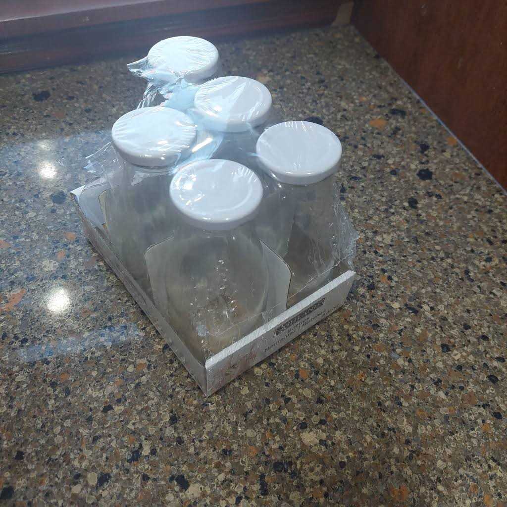 Ashland Glass Milk Bottles with Lids - Image 5