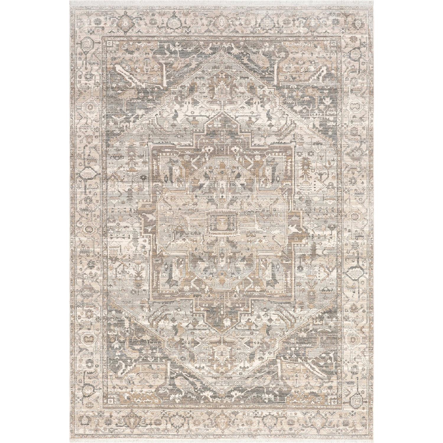 nuLOOM Medallion Fringe Area Rug