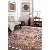 nuLOOM Medallion Fringe Area Rug