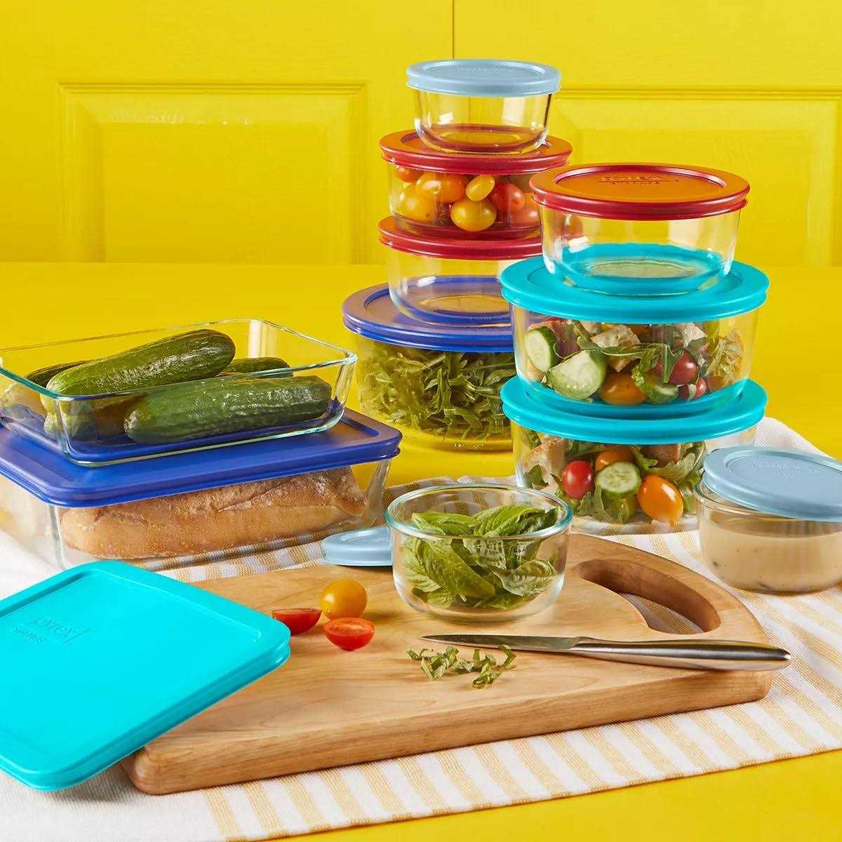 Pyrex 22-pc. Glass Food Storage Set - Image 2