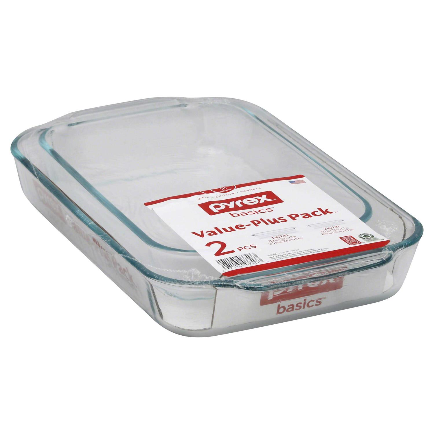 Pyrex Basics Glass Oblong Baking
