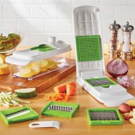 Mainstays 11pc Multi-function Nice Dicer and Mandoline Slicer