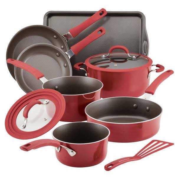 Rachael Ray Cook + Create Nonstick Cookware Set - Image 2