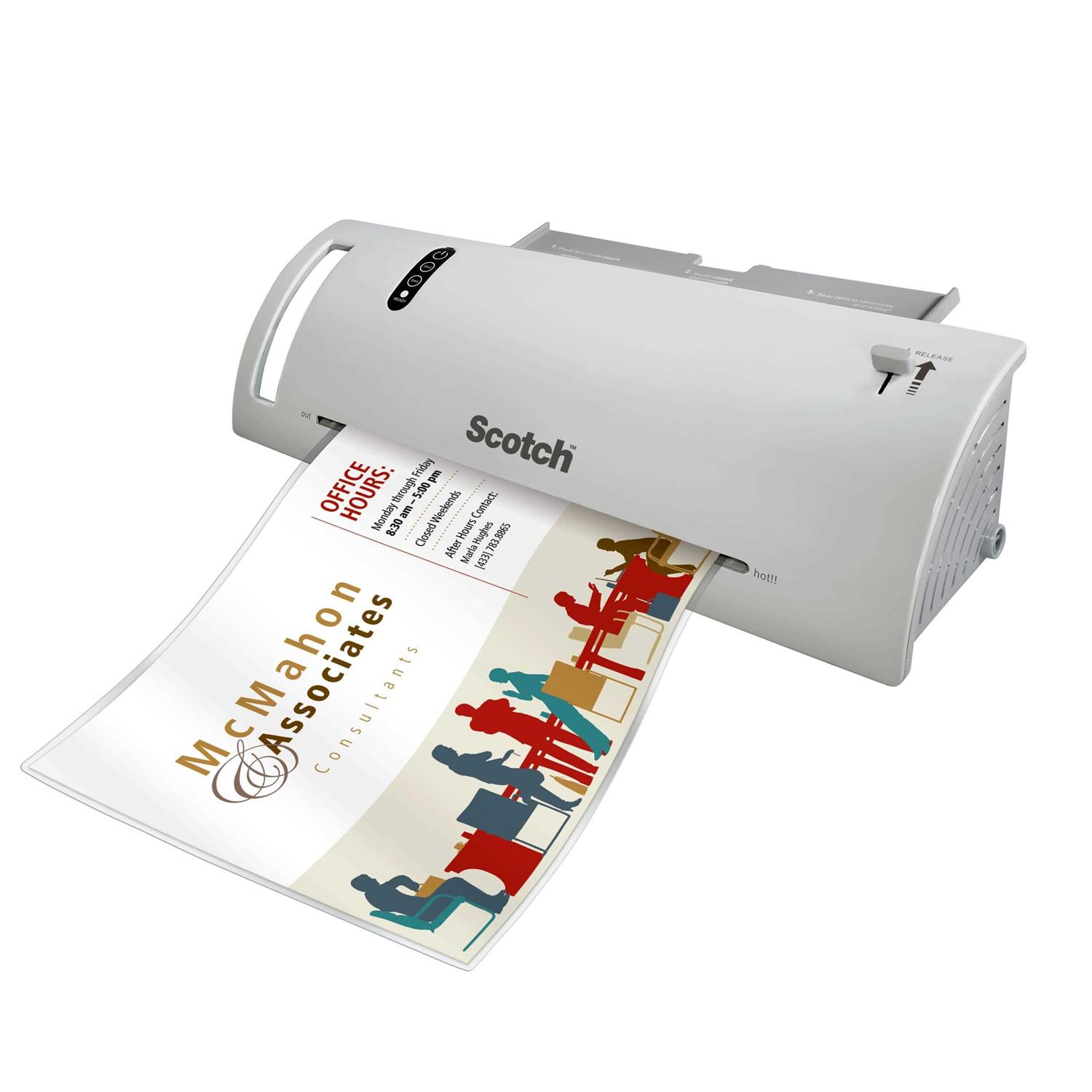 Scotch Craft Thermal Laminator Plus 2 Letter Size Pouches - Image 3