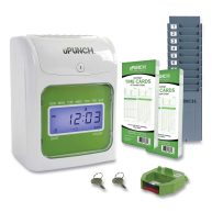 uPunch HN1500 Electronic Non-Calculating Time Clock Bundle