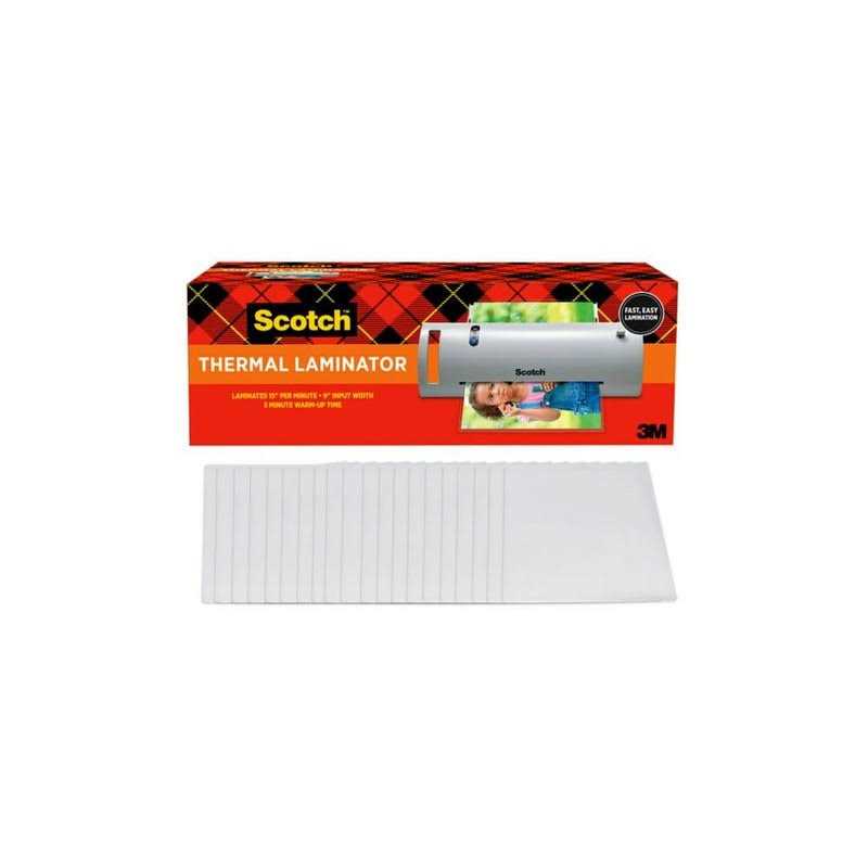 Scotch Thermal Laminator Value Pack - Image 5