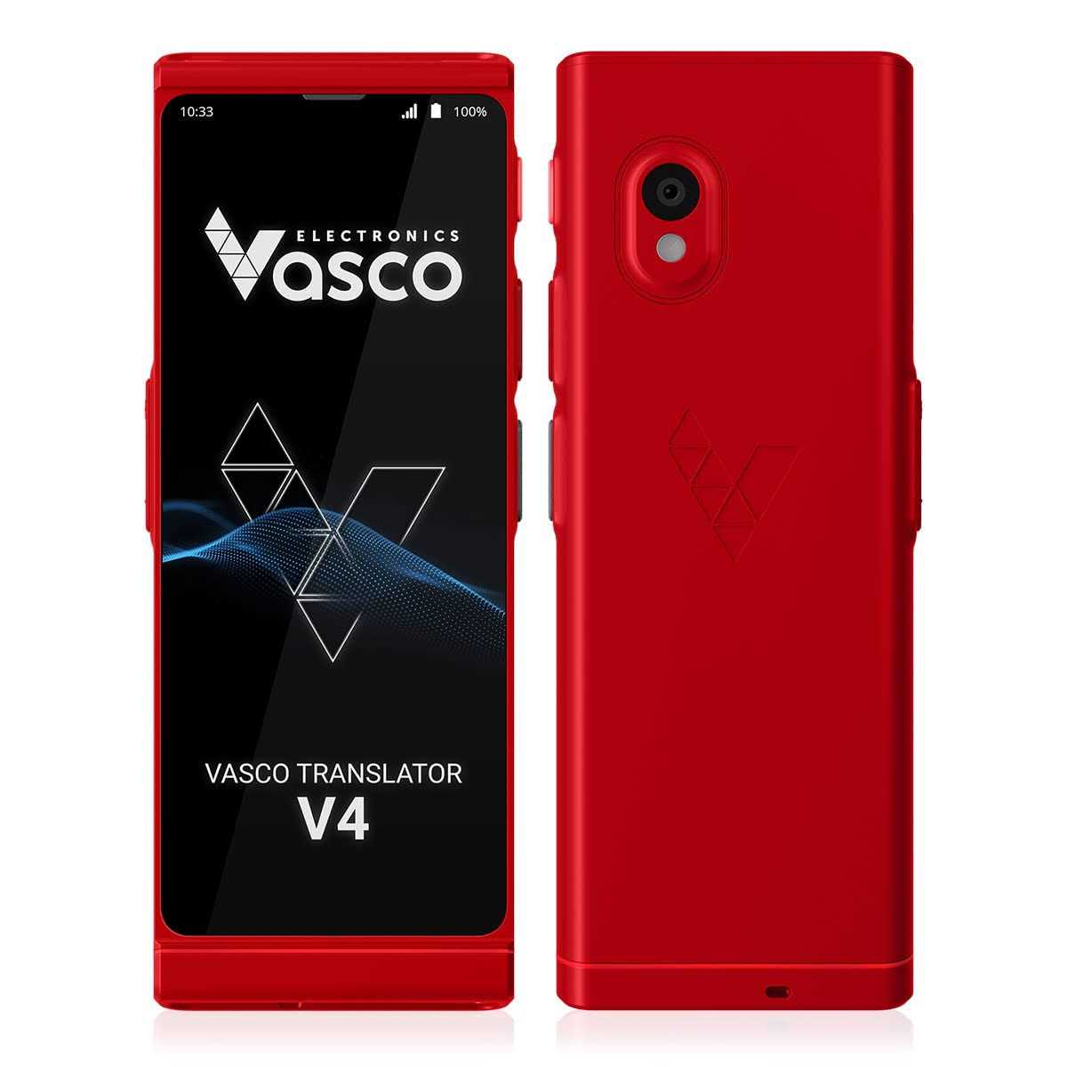 Vasco V4 Language Translator Device Model 2022 Free Lifetime Internet for Translations